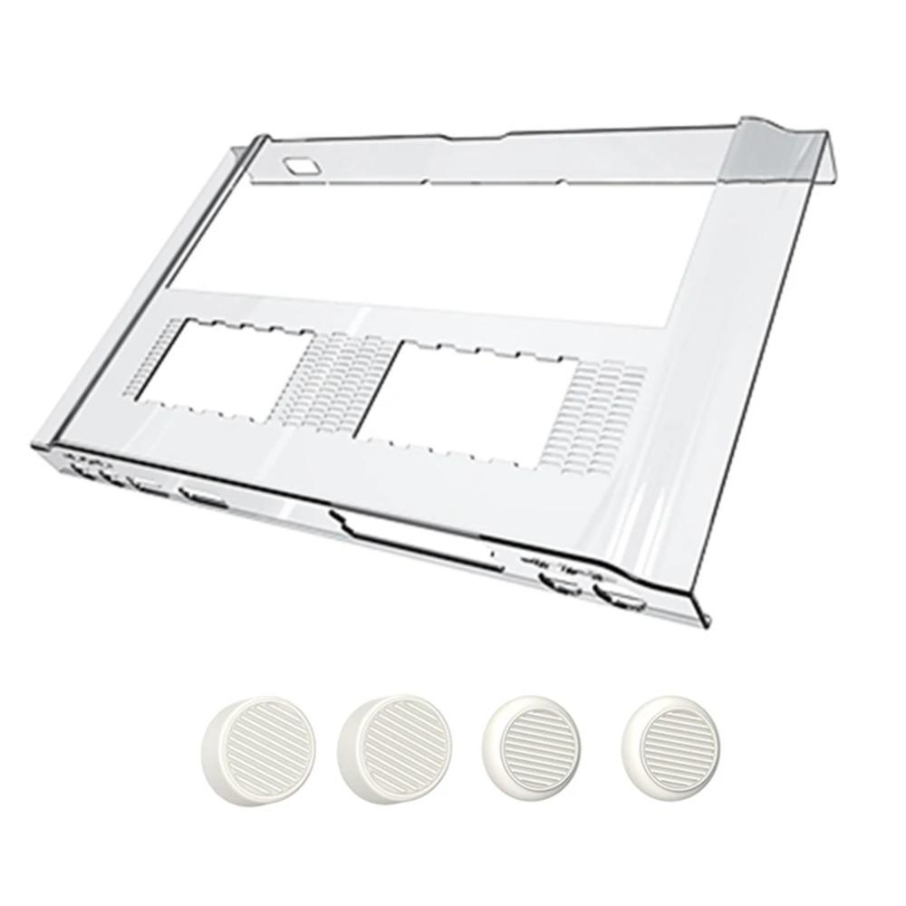 Protective Case PC Shock-Absorption Protection Cover Anti-Scratch Non-Slip with 4 Thumb Grip Caps for Lenovo Legion Go Handheld