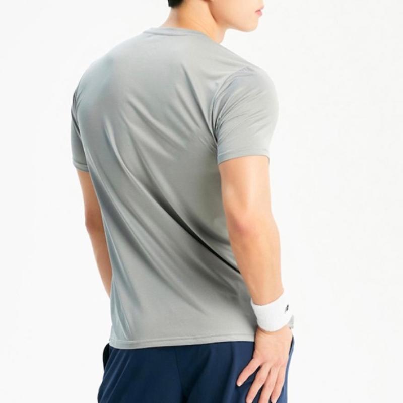 New Balance Men S Running baSic FiT ShorT Sleeve T ShirT Nbnee2p161 35