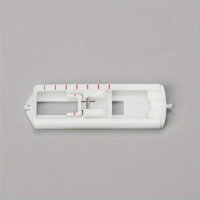 

1pc Button Presser Foot - Durable White, Perfect for Sewing Curtains - Compatible with Most Sewing Machines | Functional Design