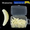 Fishing Lure: Soft Bait for Small Fish Like Qiaozui, Xiaoji, and Li Bread Red Worm Bait.