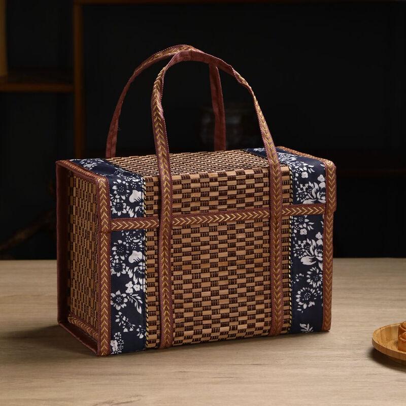 Jing Yu Heng Chinese Style Bamboo Woven Gift Basket