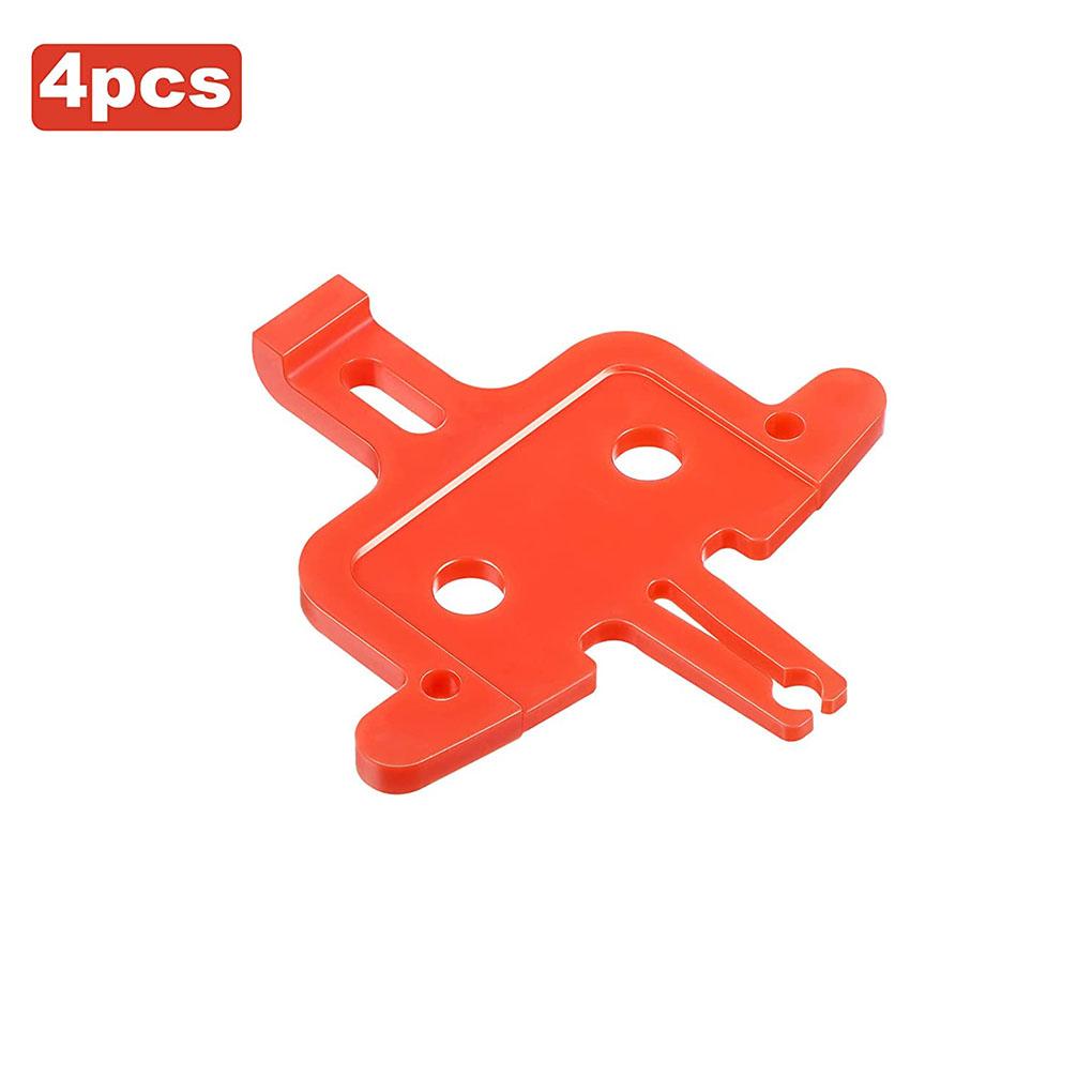 4 Pieces Bicycle Brake Spacer Disc Mountain Bike Hydraulic Brakes Pads Portable Outdoor Parts Repairing Accessories