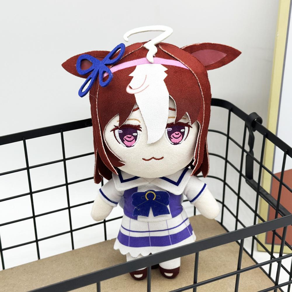 Kawaii Uma Musume Plush Toy Tokai Teio Anime Pretty Derby Character Toys Agnes Tachyon Tokai Teio Character Doll Birthday Gift