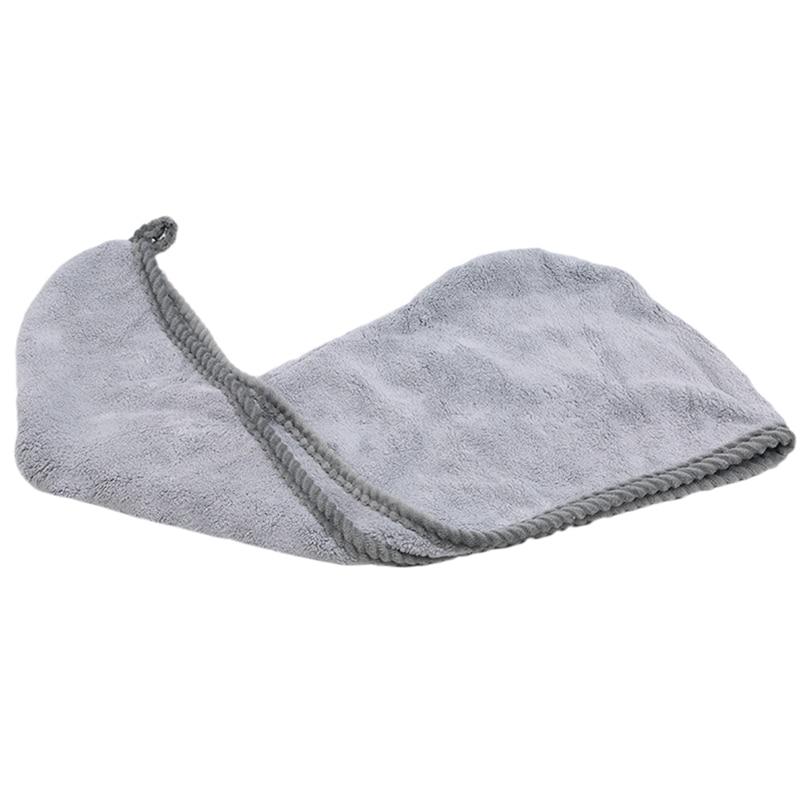 Turban 1Pc Shower Hair Drying Towels Durable Bathroom Solid For Women Hair Drying Cap