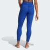 Adidas All Me 7/8 Leggings Solid Color Logo Sports Pants Women Leggings Deep-Blue IT9152