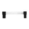 Acrylic Drawer Pulls Single Hole Crystal Cabinet Drawer Pulls for Kitchen Cabinets Dresser Cupboard