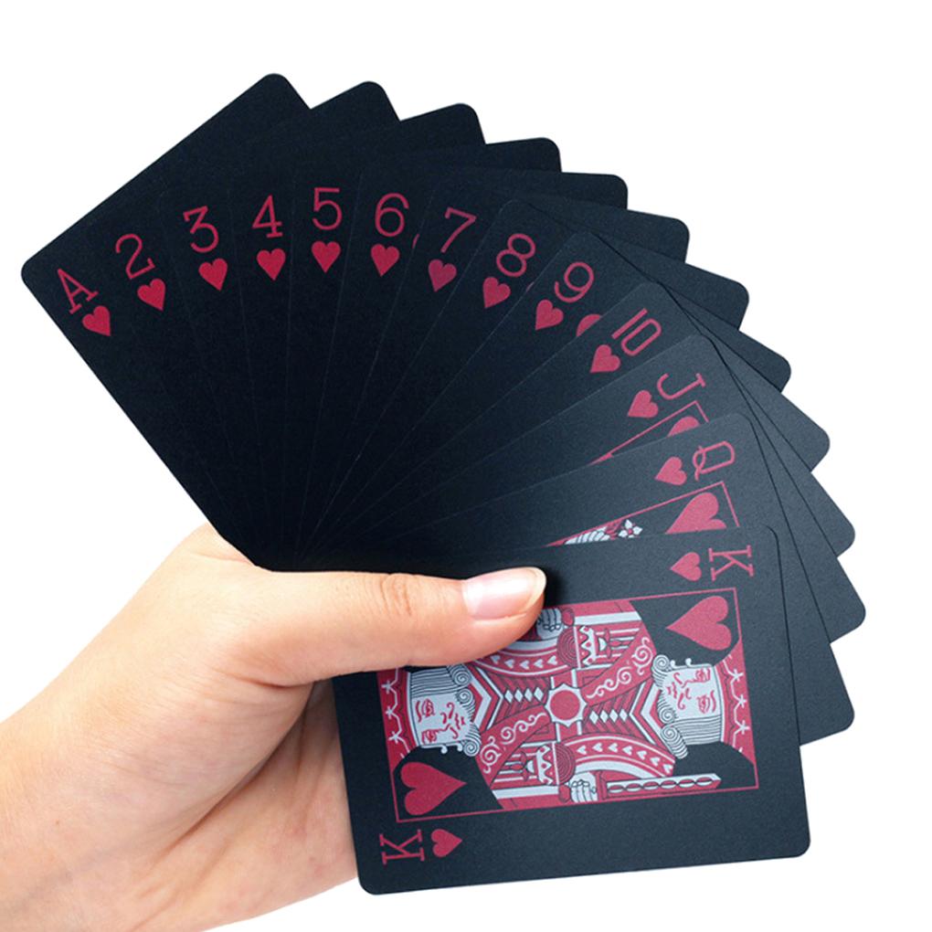 54 pezzi/set Carte da Gioco Impermeabili Gioco da Tavolo Intrattenimento per Feste Standard