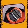 Spooky Motion Activated Skeleton Candy Holder with Light Up Red Eyes