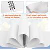 FIXSMITH 9X12 Sketch Book 160 Sheets 68 lb 100gsm 2 Pack Sketchbooks Top Spiral Bound Artist Sketch Pad Acid Free Drawing Pad I