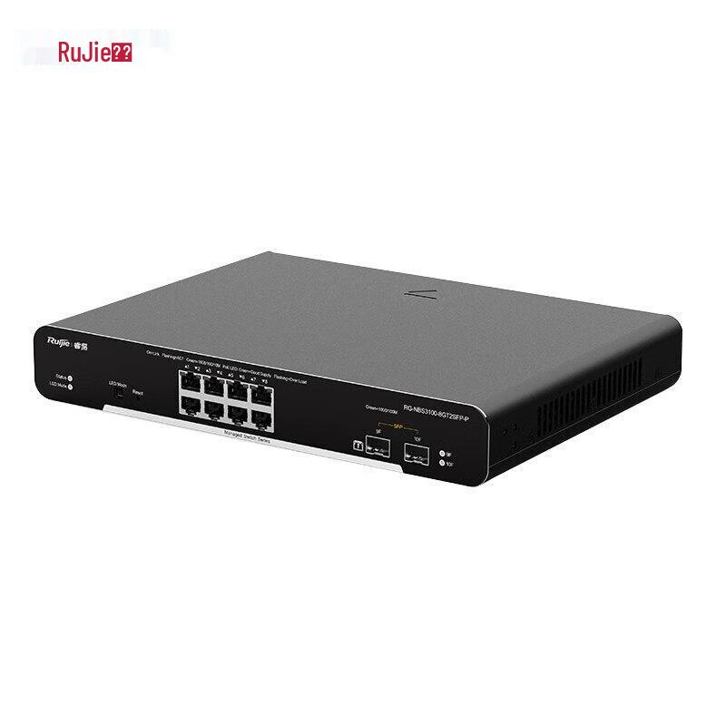 

Ruijie RG-NBS3100 Series Managed PoE+ Gigabit Switch