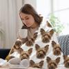 Yorkshire Terrier Throw Blanket Tourist Luxury Brand Sofa Bed Blankets Softest Single Sofas Blankets