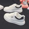 Platform White Shoes Women's Spring and Autumn New Student Versatile Niche Breathable Sneaker Slip-Proof Pad Shoes