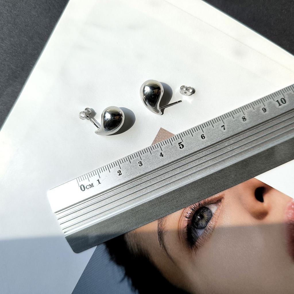 Silver Earrings Without Stones (2161196)