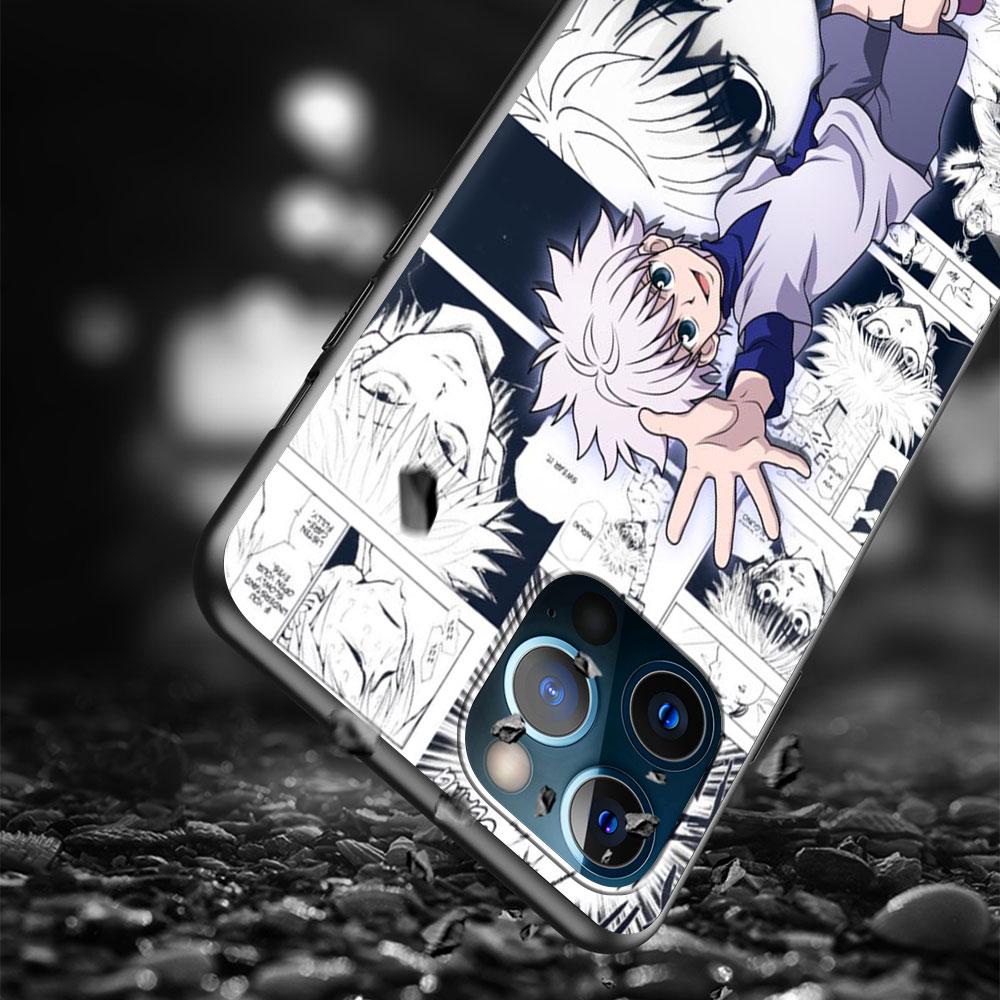 Case For Apple Iphone 11 13 12 Mini 14 Pro Max Xr 7 8 +Se 2020 Xs 6 6s Plus 5 5s Silicone Phone Cover Anime Hunter X Hunters