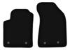 Alfombrillas de suelo de terciopelo delanteras BÁSICAS para: Lancia Delta III hatchback (2008-2014)