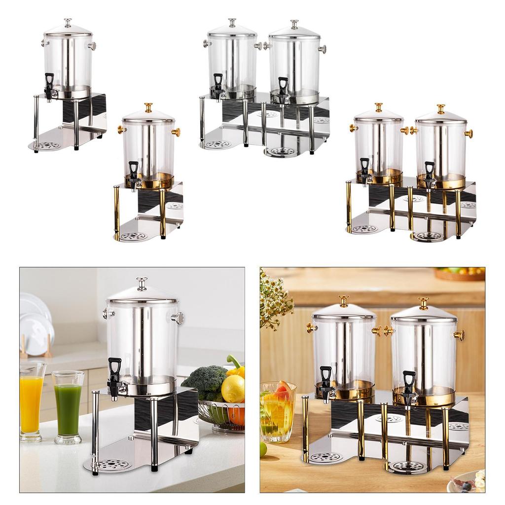 8L Drink Dispenser with Spigot for Home And Party Use