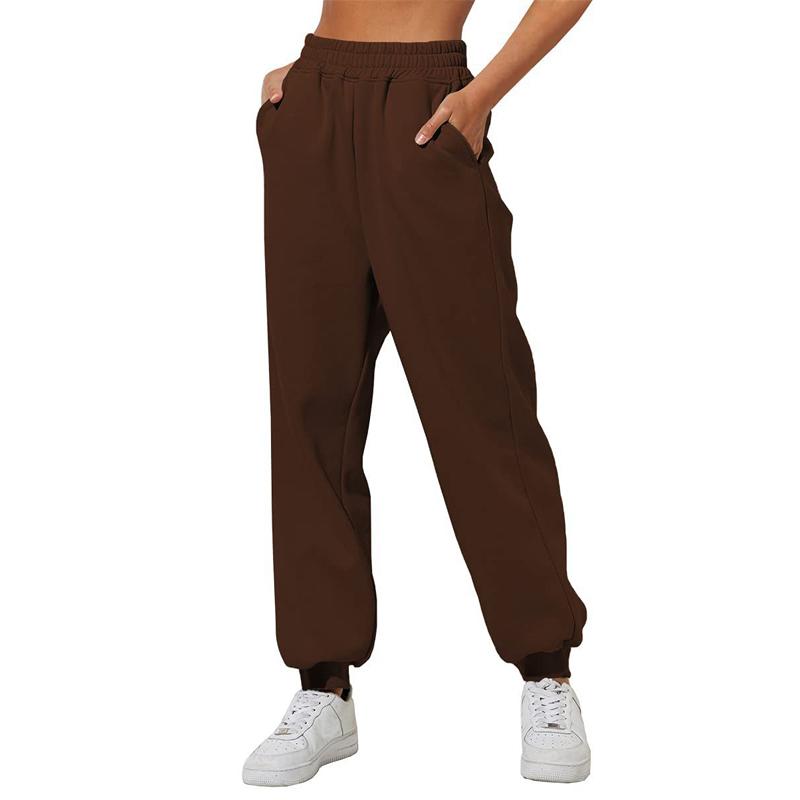 Women's High Waisted Loose Sweatpants Comfortable High Waisted Joggers Casual Sweatpants with Pockets