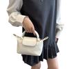 Spring and summer retro portable small square bag popular niche design women's bag versatile single shoulder diagonal span dumpling bag