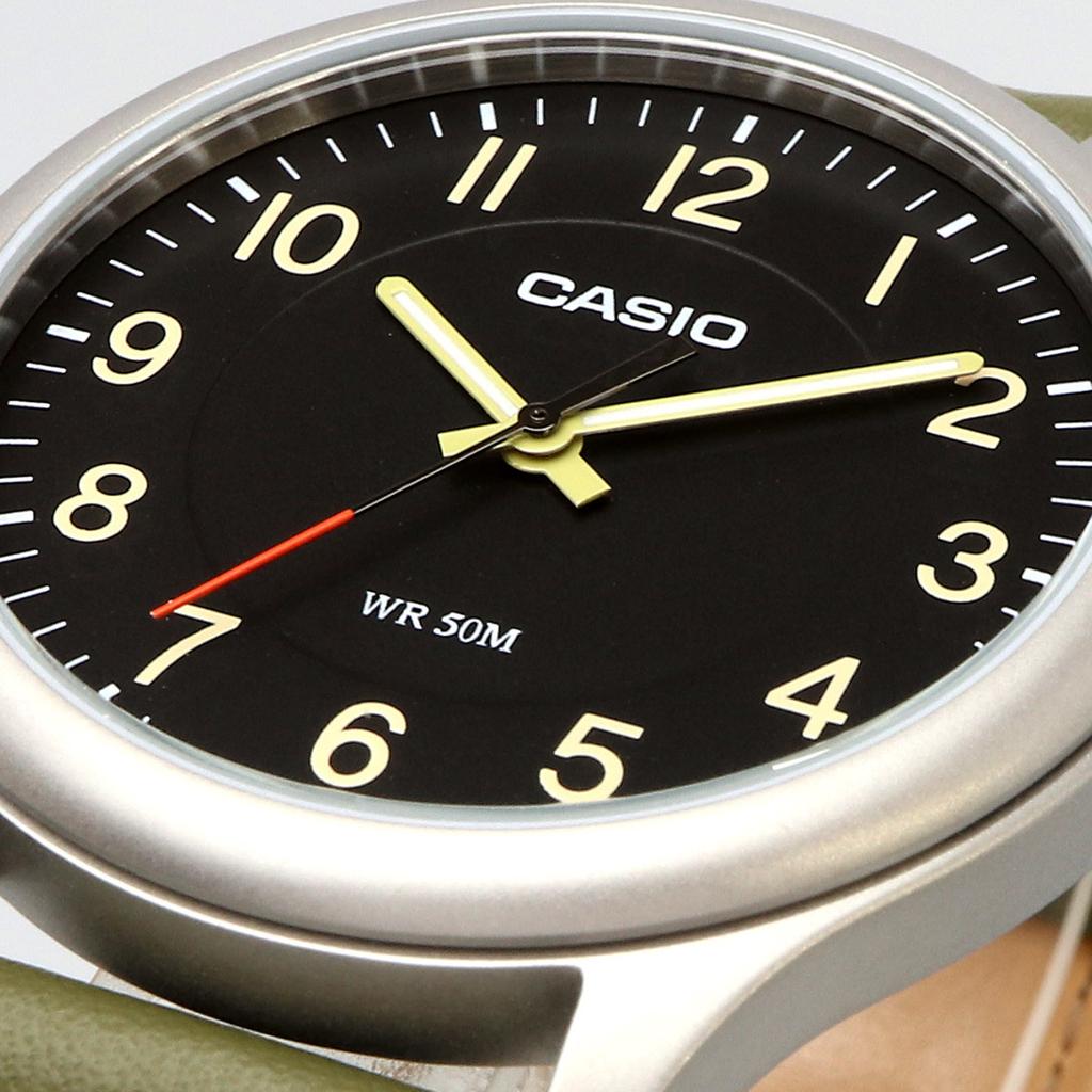 CASIO Watch for Men and Cheap Overseas Simple Analog Women, Model, MTP-B160L-1B2V