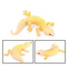 Simulation Reptile Model Tablescape Decoration Realistic Miniature Gecko Statues Figurine Ornament Halloween Funny Tricky Gecko Toy Animal Cognitive