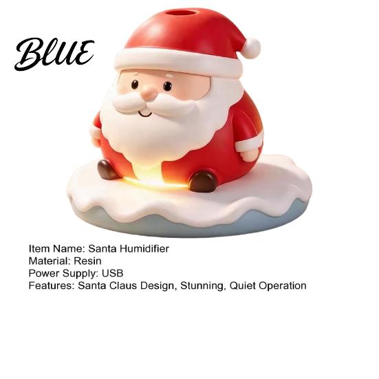 Christmas Table Decoration Office Desktop Cool Mist Humidifier Mini Santa Claus Resin Compact Humidifier