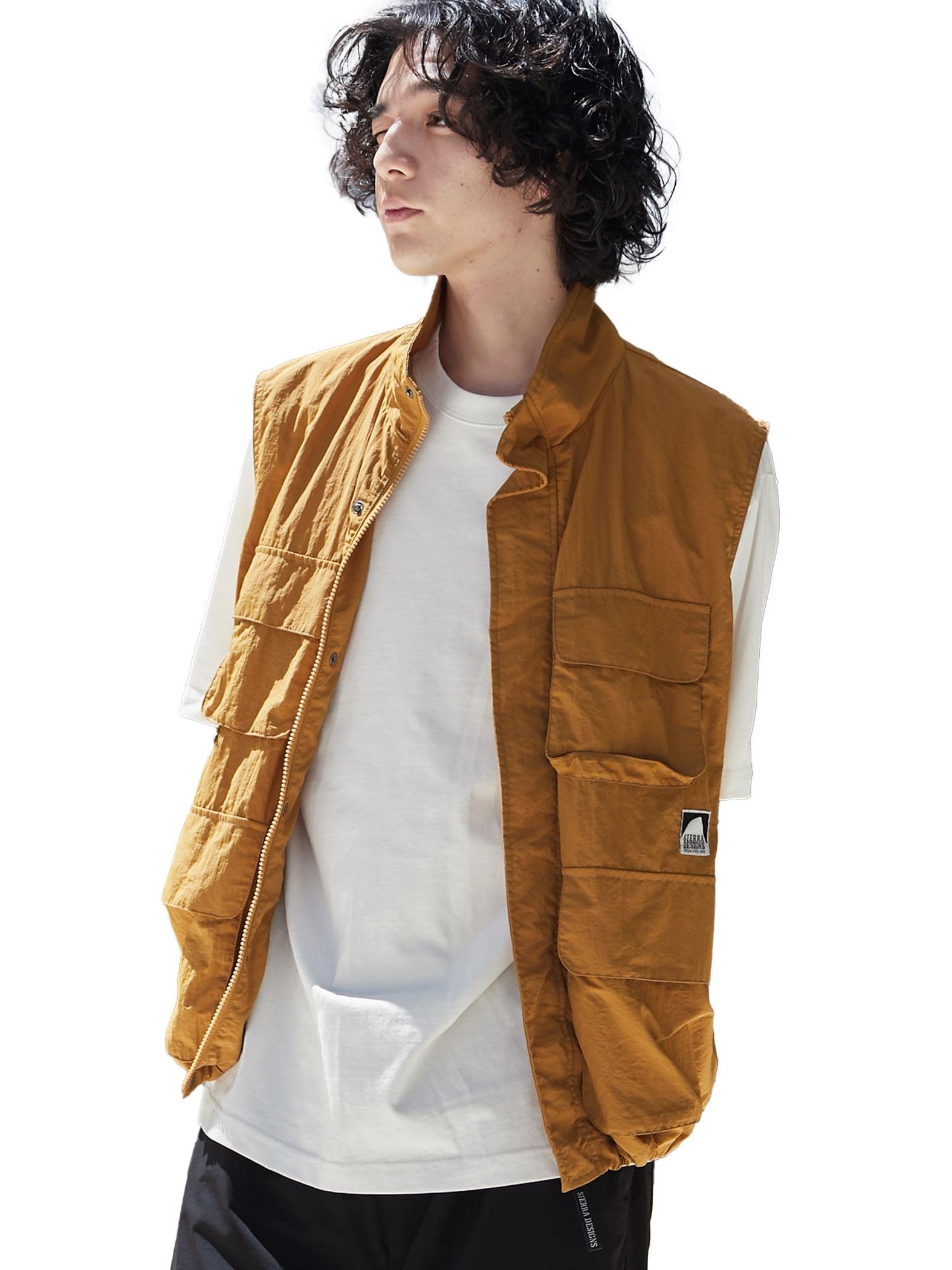 

Cohen SIERRA DESIGNS Жилет из нейлона на заказ со стойкой, 75606430176, 2350 Бежевый (23), Средняя