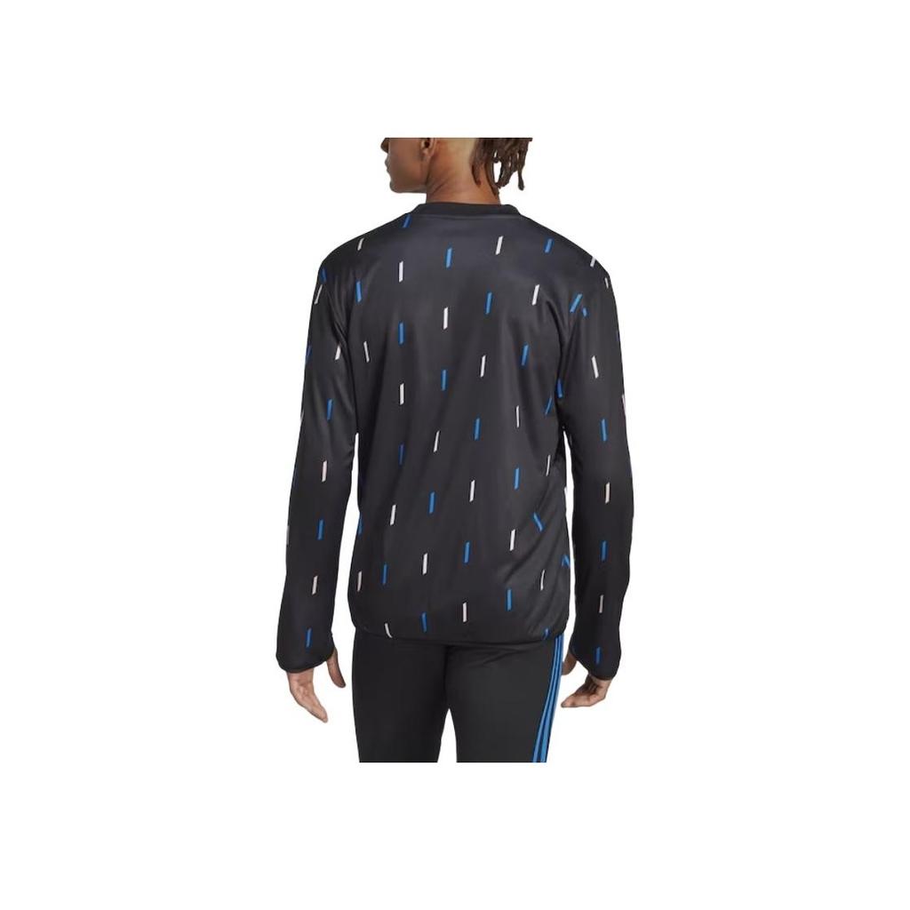 Adidas Manchester United 22/23 Pre-Match Warm Top Comfortable Football Shirt Men Tops Black HT4306