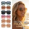 Anti-Glare Sunglasses Lightweight Oversize Sunglasses Trendy Square Sunglasses  Outdoor