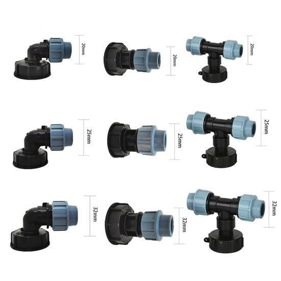 IBC Tank Water Pipe Connector Garden Lawn Hose Adapter Home Tap Fitting Tool