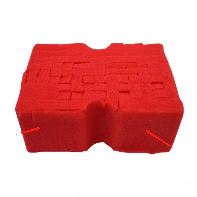 Large Size Car Washing Sponge Block Cross Cut Soft Grid Foam Sponges Strong Water Absorption Home Car Wash Tool Cleaning Brushe