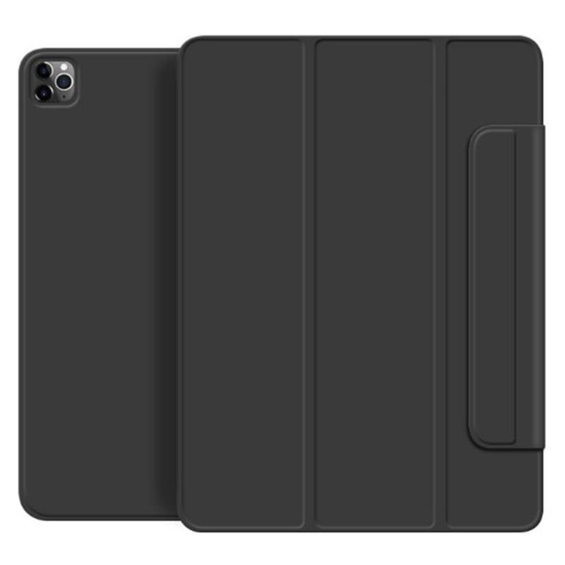 For iPad Pro 13 (2024) Case PU Leather Tablet Protective Cover Magnetic Clasp Stand