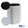 PUREBURG Replacement Filters Compatible with Blueair Blue Pure 3210 Air Part Numbers 100929 H13 True HEPA 411, 411+ & Purifiers, 106488, 2-Pack,