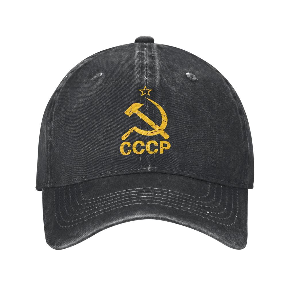 CCCP   Unisex Baseball Caps Adjustable Casual Cotton Sun Hats Unisex Dad Hats