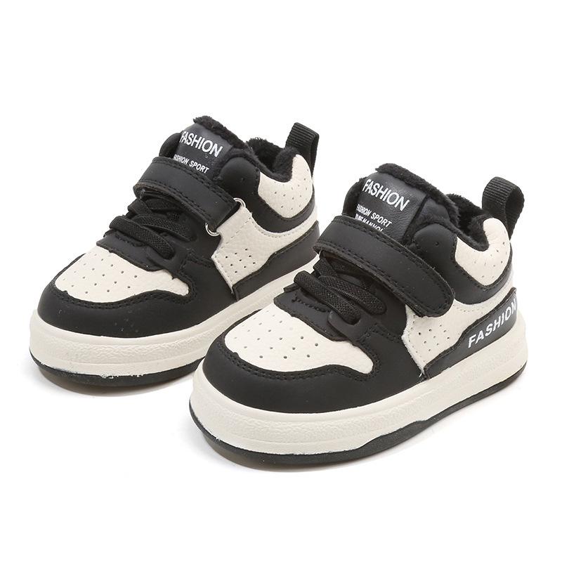 Infant Winter Warm Cotton Shoes: Baby Boys' & Girls' Casual Sports Walking Shoes