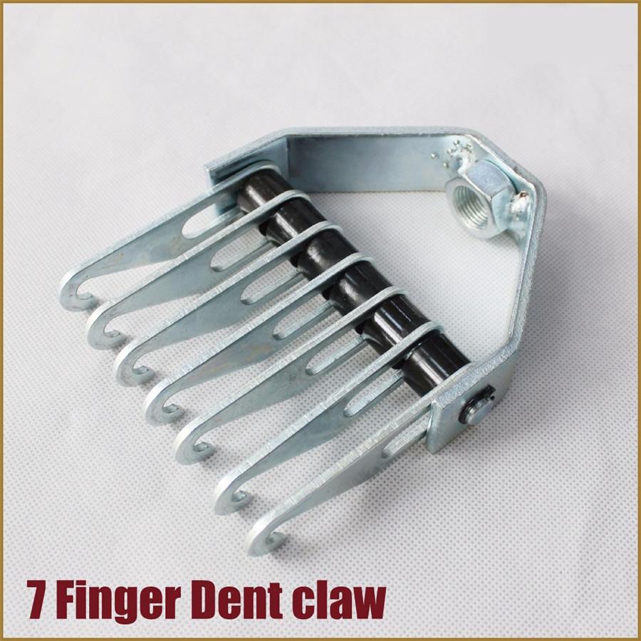 Car 7pin fingers 14MM dent pulling quick claw puller hook straight pulling rings