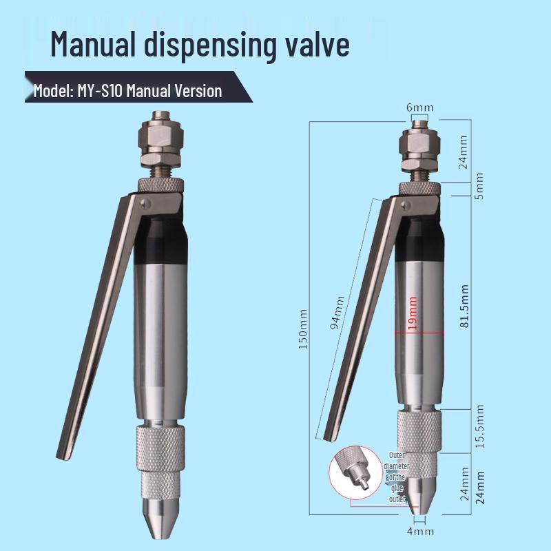 Jun Ding Ying MY-S10 Precision Manual Suck-Back Dispensing Valve