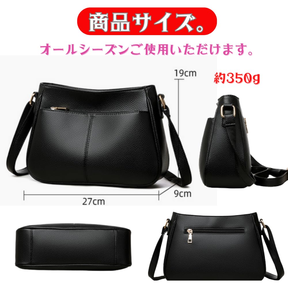 ORIJIRI Small Shoulder Cute PU Leather Mini Shoulder Bag Women's Handbag, Bag, Wallet, 3-Way