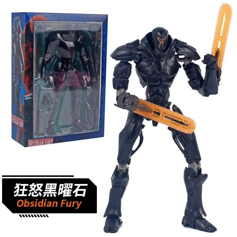 New 20cm Pacific Rim Gipsy Danger Obsidian Fury Articulated Action Figure Desktop Ornament Fashion Toys Boy Collectable Gifts