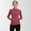Women Long Sleeves Sports Running Shirt Breathable Gym Workout Top Women Yoga Jackets With Zipper