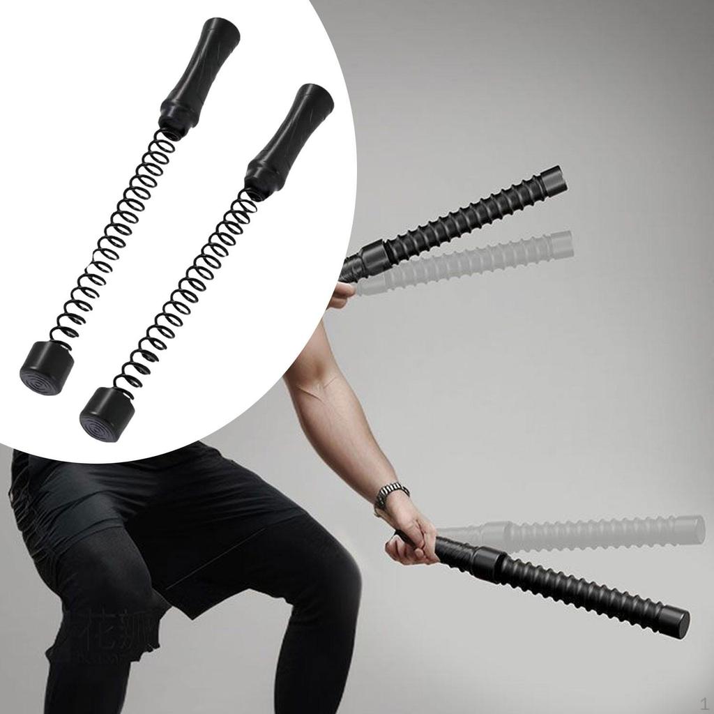 2 Pieces Ropeless Battle Ropes Fitness Equipment for Workout Muscle Building