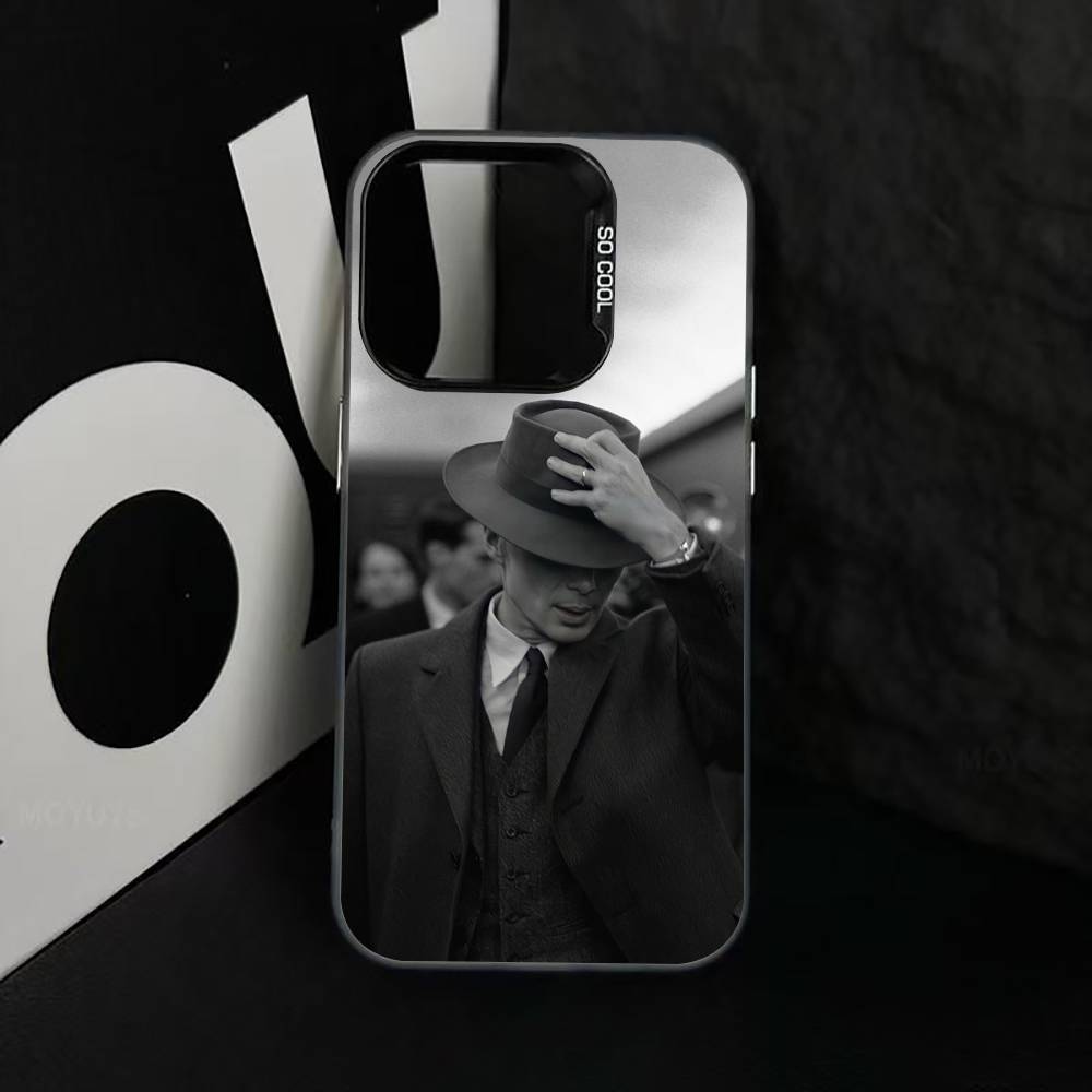 The R-Ruler of S-Shelby Phone Case For iPhone 17,16,15,14,13,12,11 Plus,Pro Max,XS,Colored Silver Plated Inside Cover