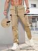Men's Casual Multi-Pocket Work Pants - All-Season, Breathable & Comfortable