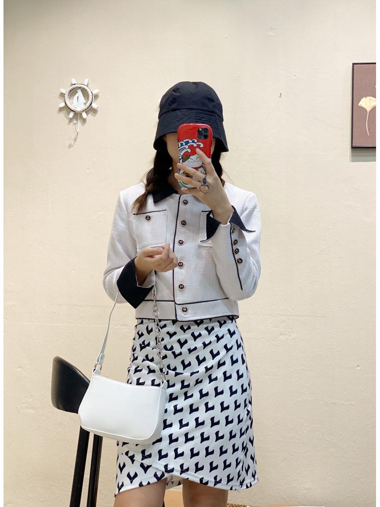 Korean Style Black Patchwork Metal Ring Underarm Baguette PU Shoulder Bag - Vintage Women's Crossbody Handbag