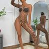 Sexy Lingerie Bodystocking Leopard Print Sexy Lingerie Babydoll Underwear Cosplay Nightclub Erotic Bodysuits Sexy Dress for Sex