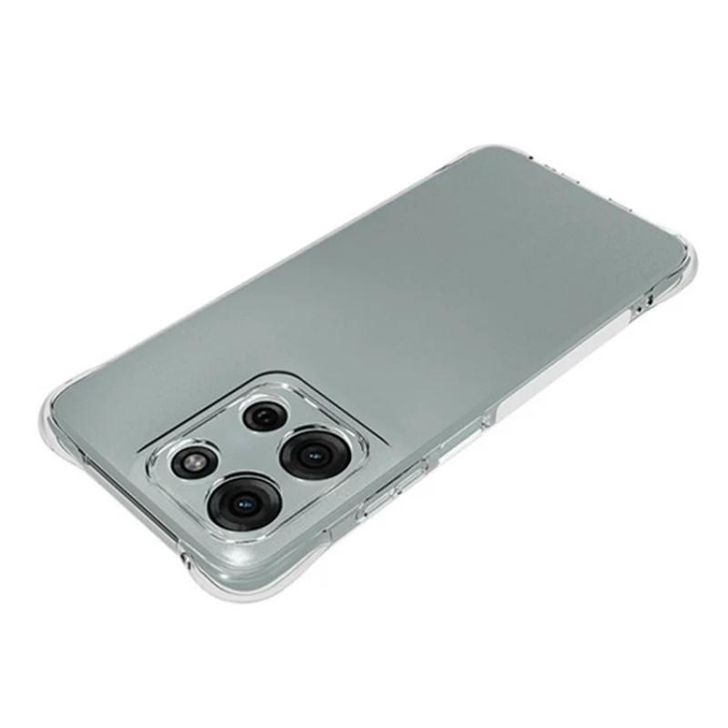 For Motorola Moto G Play (2025) 4G Clear TPU Case WANLONFENG TM Series 2.0mm Phone Back Cover