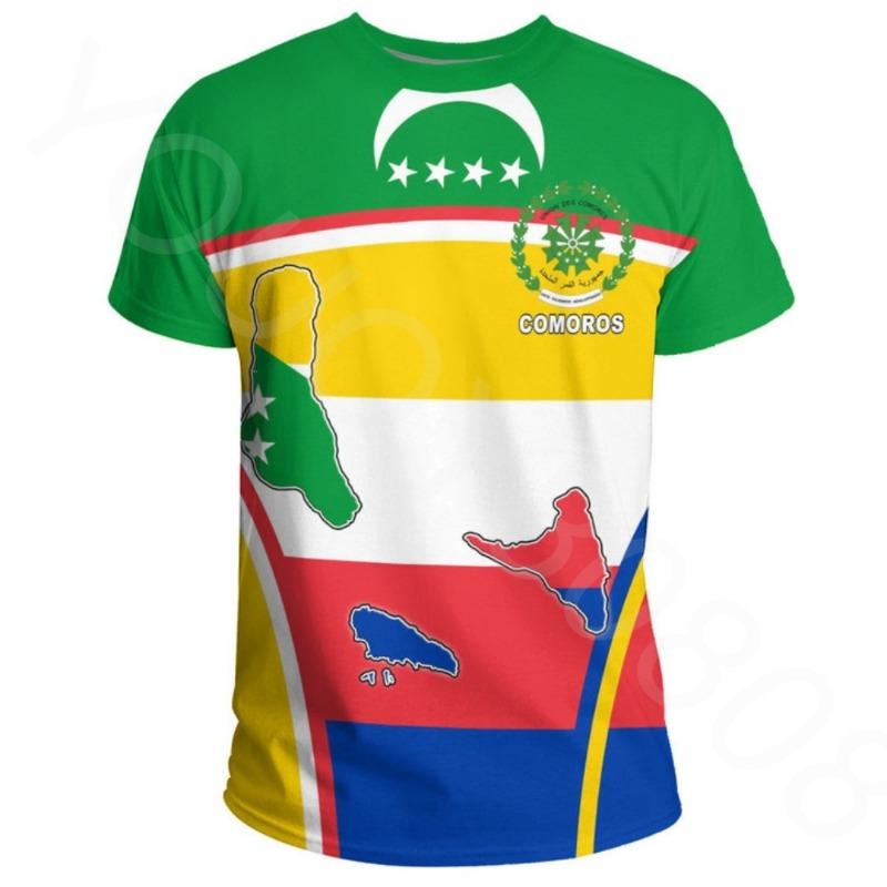 

Summer (Customized) Africa Zone T-Shirt - Sierra Leone T-Shirt Pentagon Style Athletic Sports Street Harajuku Men s Dress Tops 6XL