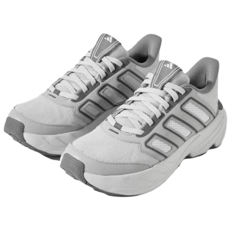 New Adidas Low top Running Shoes Unisex Light Gray White JP9280