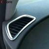 For Toyota Prius 2016 2017 2018 Matte Car Front Upper Air Condition Vent Outlet Cover Trim Interior Mouldings Accessories