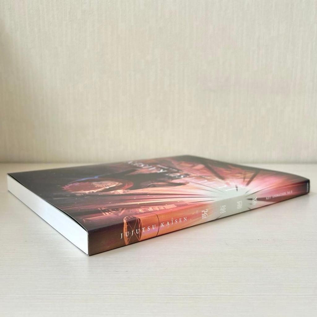 Jujutsu Kaisen Key Animation Limited Art Book Vol 3 4 Set W/ Storage Box