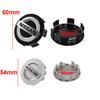 Coprimozzi per Nissan 54mm 60mm Copricoppette Ruota Auto X-Trail Qashqai Juke Leaf Micra Note Kicks 350Z Patrol Pulsar Nismo